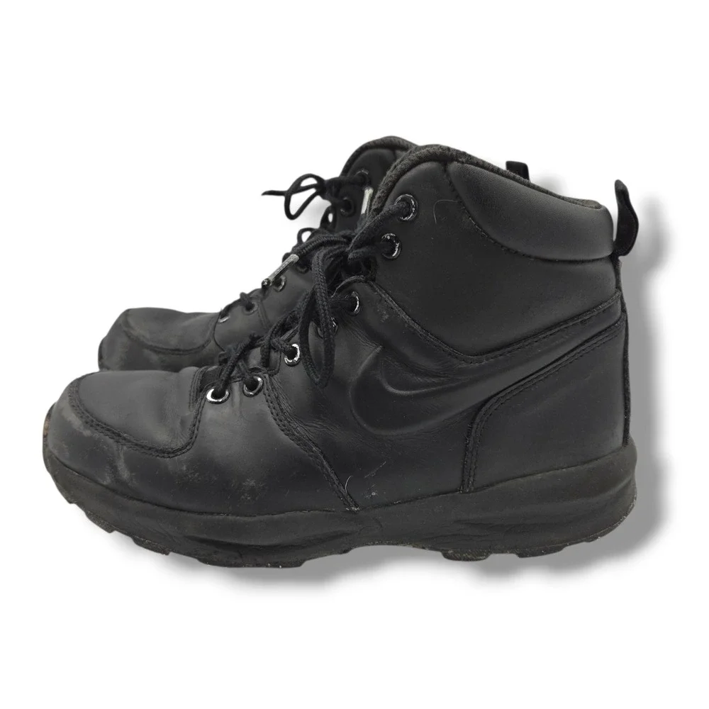 Nike‎ Manoa Boots Mens 7 Black Leather 454350-003